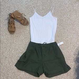 Linen shorts